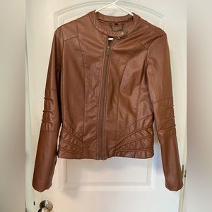 Faux Leather Jacket